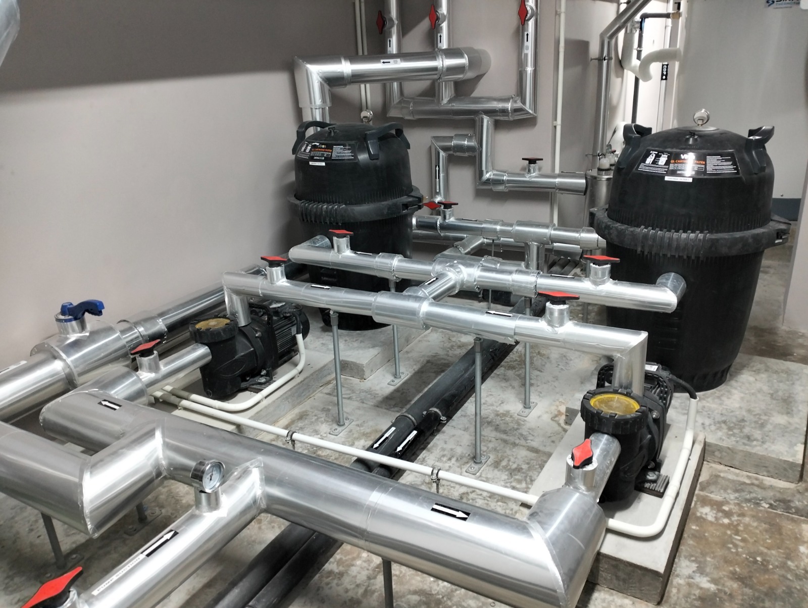 Swimming Pool Filtration & Circulation Plant